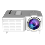 Mini Portable Video Projector LED WiFi Projector 1080P Video Home Cinema Movie Game Cinema Office Video Projector