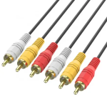 Hot selling best price high quality 1.5m AV Cable for audio