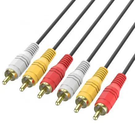 Hot selling best price high quality 1.5m AV Cable for audio