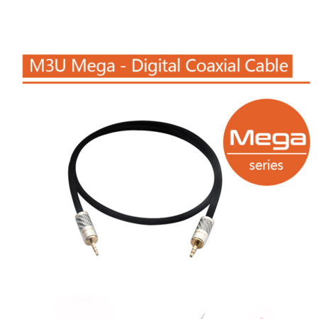 M3U Mega Series - Digital Coaxial hifi Cable RCA to RCA