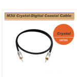 M3U Crystal Series - Digital Coaxial hifi Cable RCA to RCA