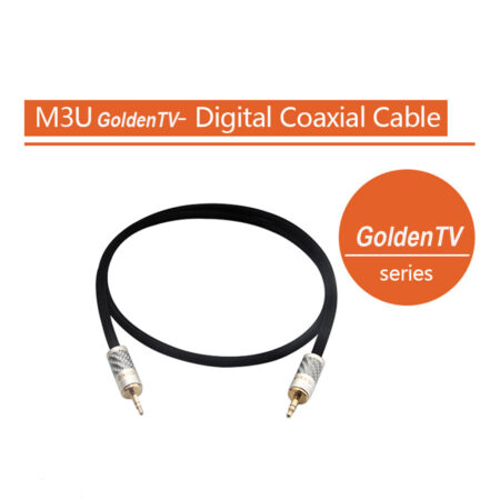 M3U GoldenTV Series - Hifi RCA Audio Cable
